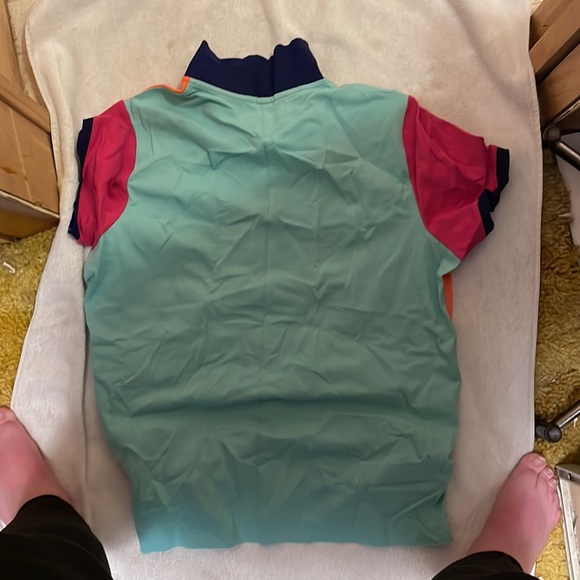 Lands End Color Block Polo - Picture 3 of 3